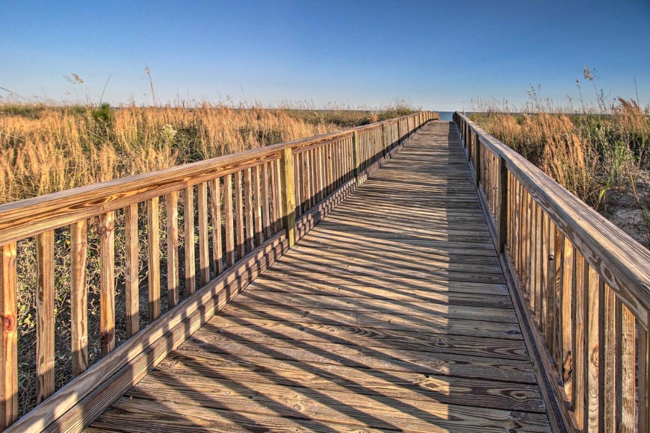 Hilton Head Ocean-View Villa Steps To Beach! 希爾頓黑德島 外观 照片